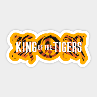 King of the Tigers Sticker